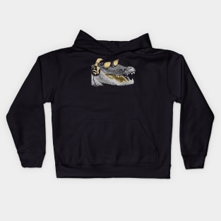 Alligator DJ Bling Kids Hoodie